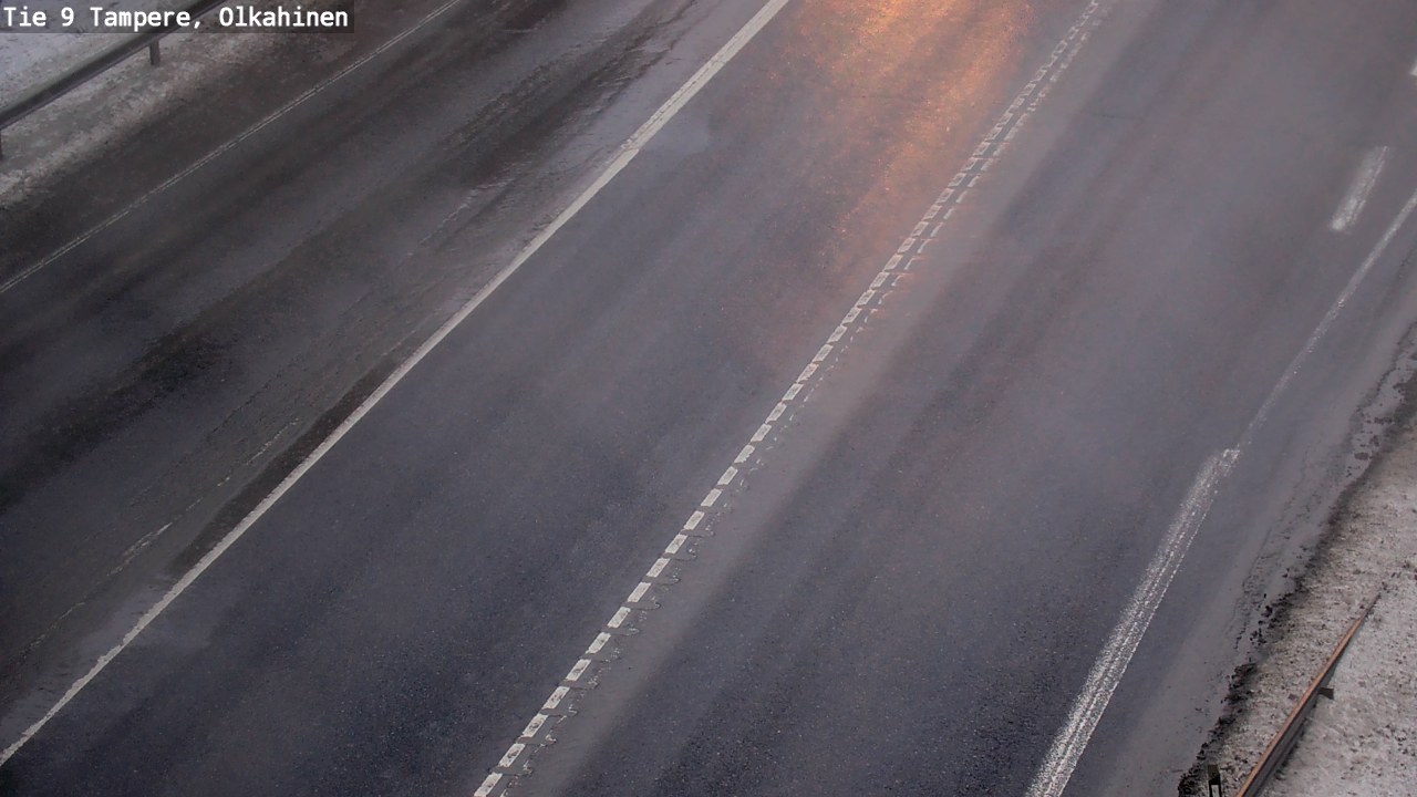 Weather Camera Image Väg 9 Tammerfors, Olkahinen, Tampere, Pirkanmaa