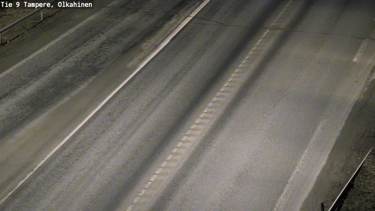Weather Camera Image Väg 9 Tammerfors, Olkahinen, Tampere, Pirkanmaa