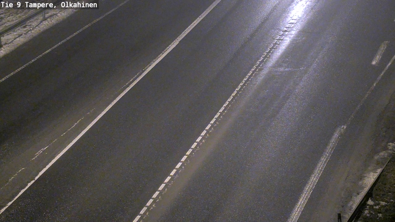 Weather Camera Image Väg 9 Tammerfors, Olkahinen, Tampere, Pirkanmaa