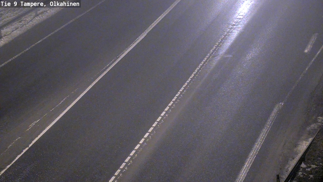 Weather Camera Image Väg 9 Tammerfors, Olkahinen, Tampere, Pirkanmaa