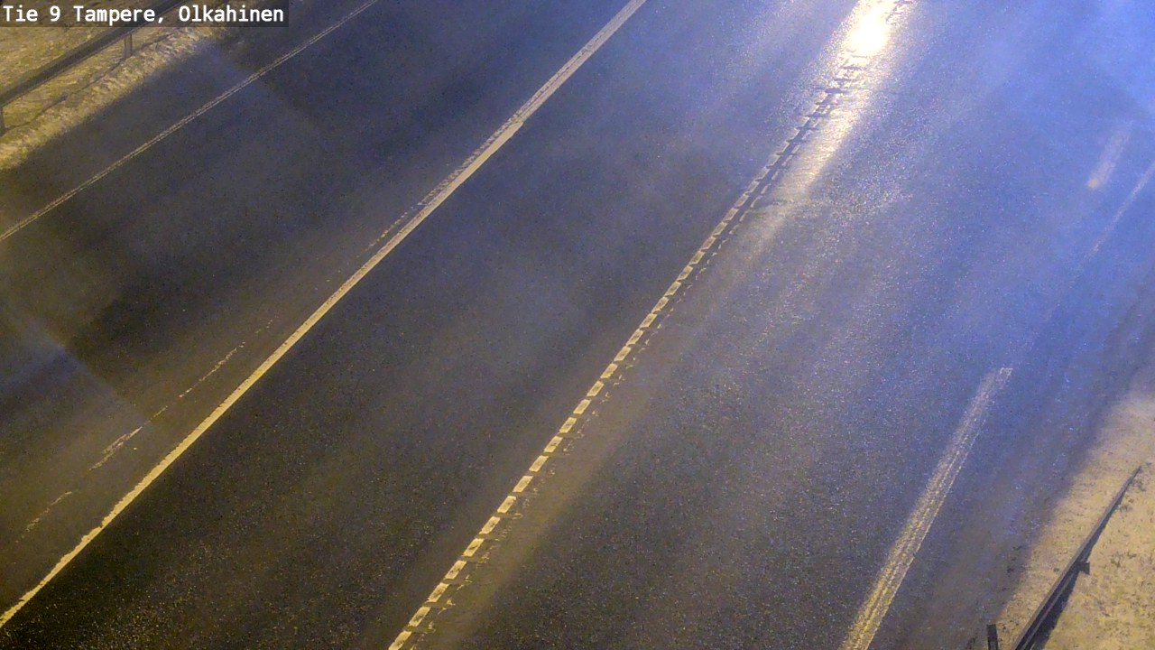 Weather Camera Image Väg 9 Tammerfors, Olkahinen, Tampere, Pirkanmaa