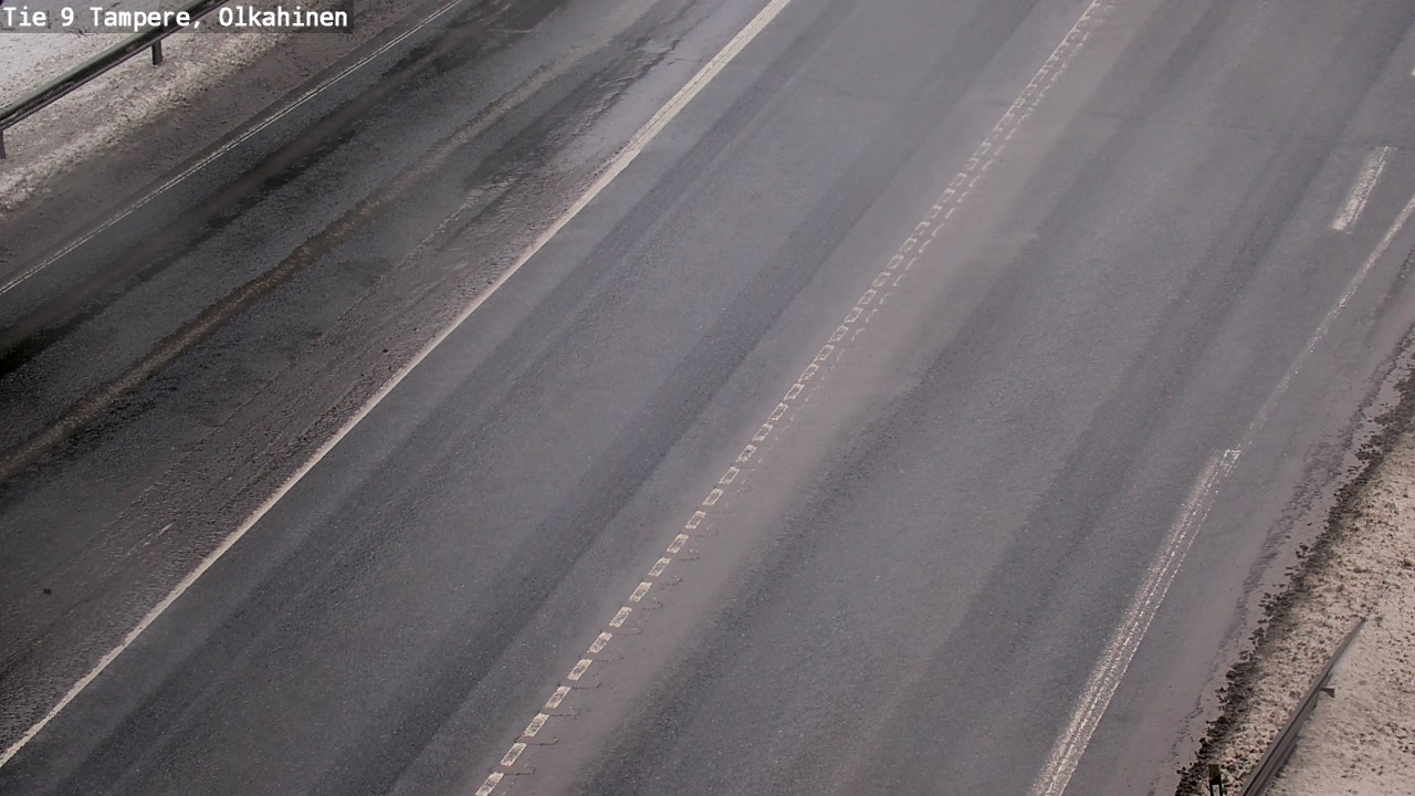 Weather Camera Image Väg 9 Tammerfors, Olkahinen, Tampere, Pirkanmaa