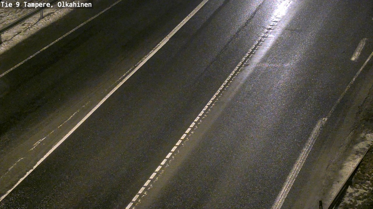 Weather Camera Image Väg 9 Tammerfors, Olkahinen, Tampere, Pirkanmaa
