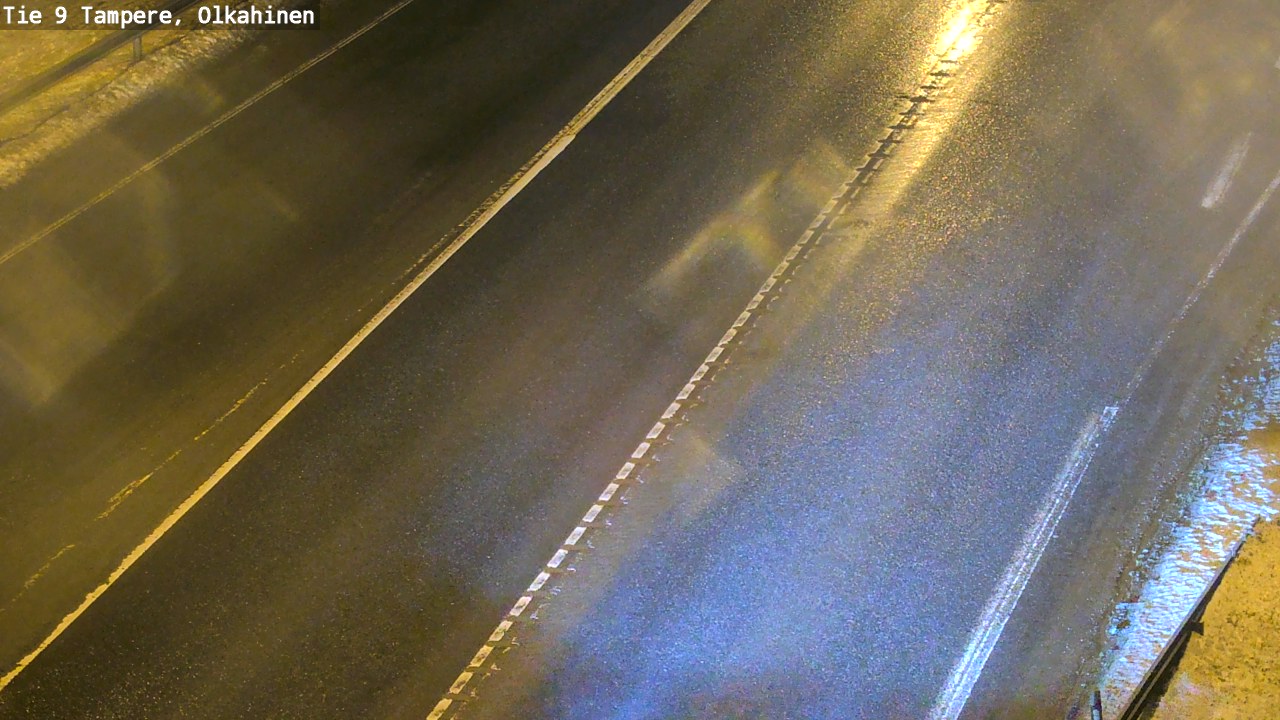 Weather Camera Image Väg 9 Tammerfors, Olkahinen, Tampere, Pirkanmaa
