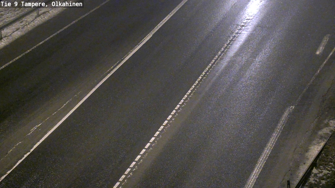 Weather Camera Image Väg 9 Tammerfors, Olkahinen, Tampere, Pirkanmaa