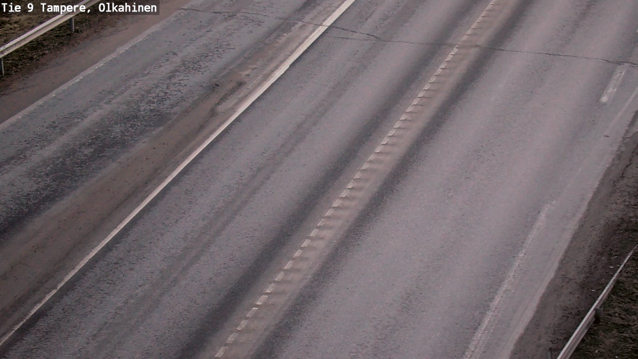 Weather Camera Image Väg 9 Tammerfors, Olkahinen, Tampere, Pirkanmaa
