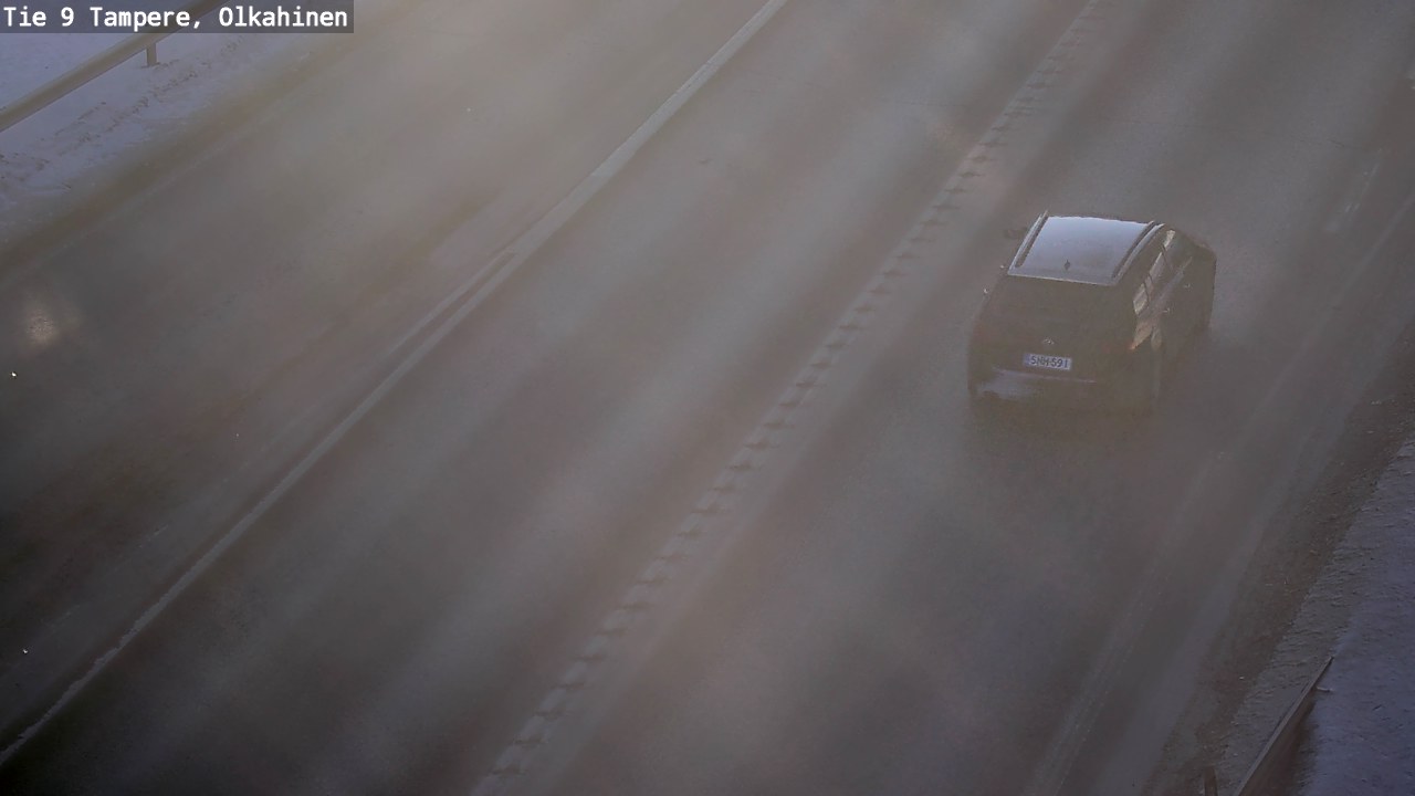 Weather Camera Image Road 9 Tampere, Olkahinen, Tampere, Pirkanmaa