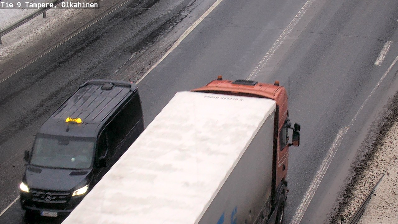Weather Camera Image Väg 9 Tammerfors, Olkahinen, Tampere, Pirkanmaa