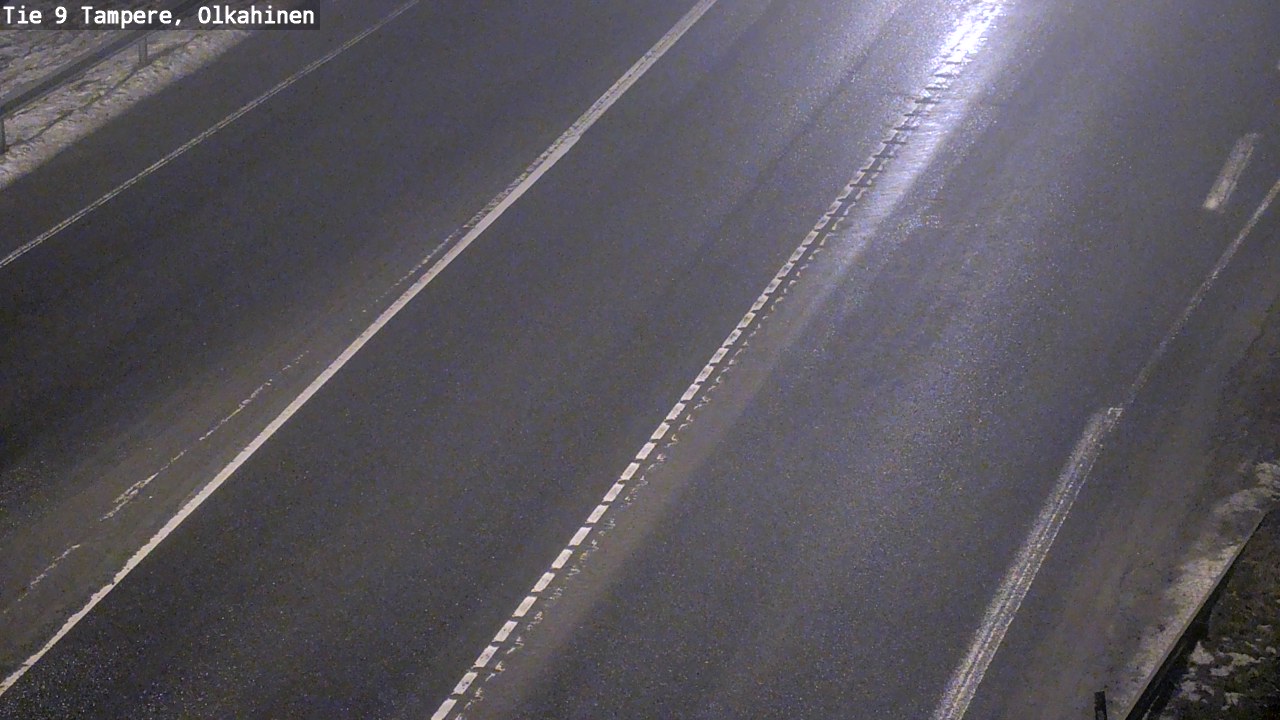Weather Camera Image Väg 9 Tammerfors, Olkahinen, Tampere, Pirkanmaa