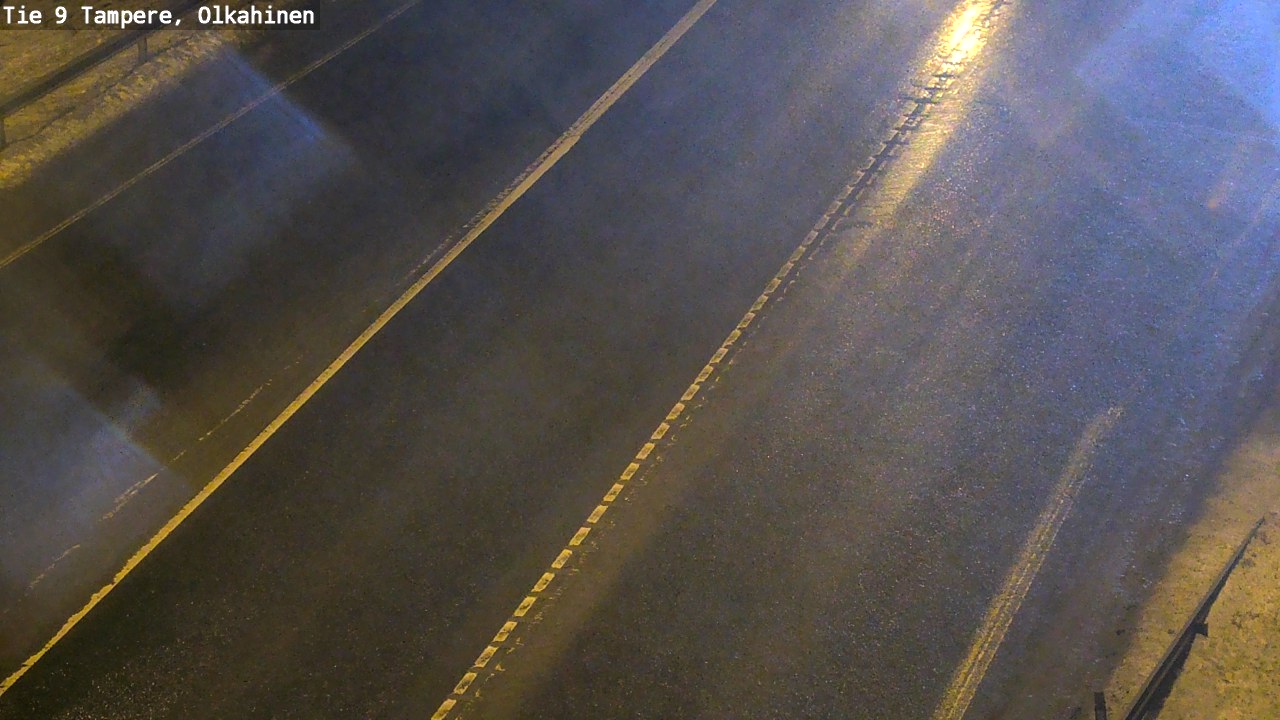 Weather Camera Image Väg 9 Tammerfors, Olkahinen, Tampere, Pirkanmaa