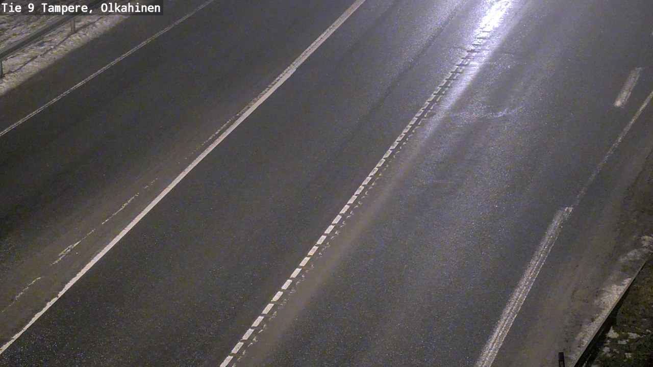 Weather Camera Image Väg 9 Tammerfors, Olkahinen, Tampere, Pirkanmaa