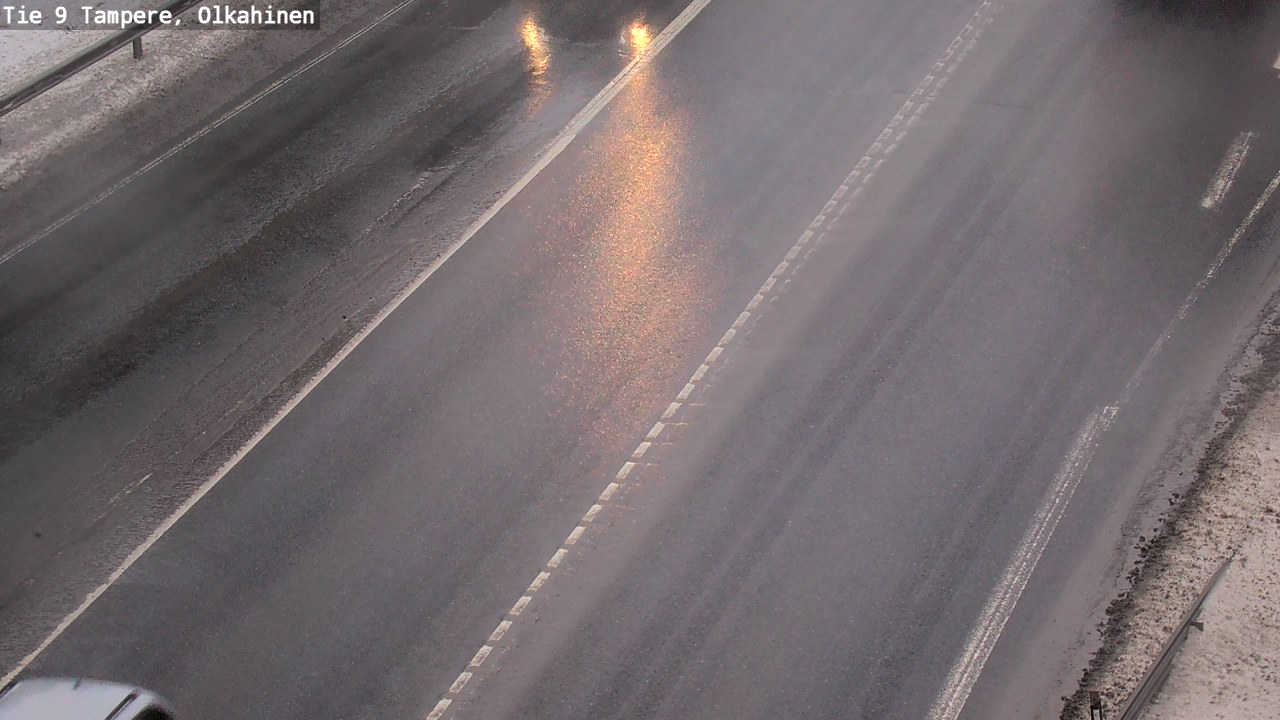 Weather Camera Image Väg 9 Tammerfors, Olkahinen, Tampere, Pirkanmaa
