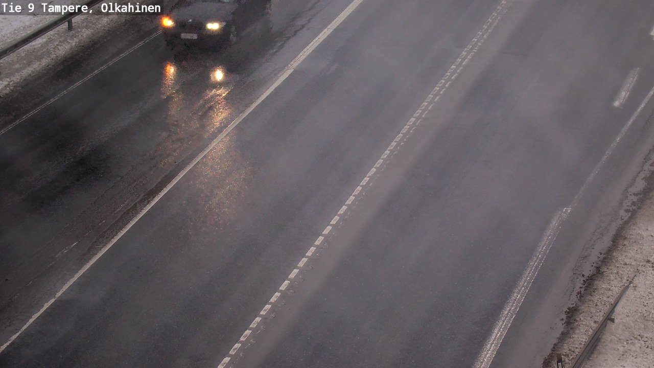 Weather Camera Image Väg 9 Tammerfors, Olkahinen, Tampere, Pirkanmaa