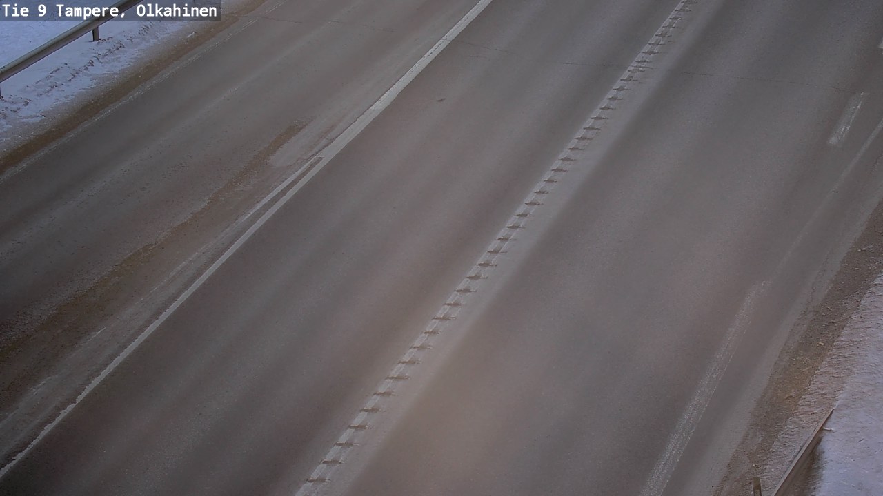 Weather Camera Image Road 9 Tampere, Olkahinen, Tampere, Pirkanmaa