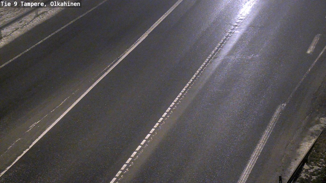 Weather Camera Image Väg 9 Tammerfors, Olkahinen, Tampere, Pirkanmaa