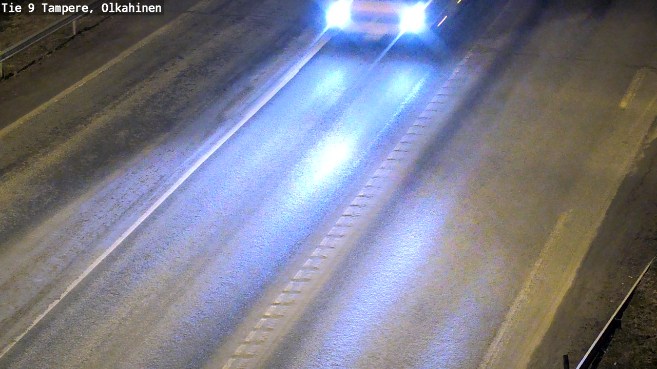 Weather Camera Image Väg 9 Tammerfors, Olkahinen, Tampere, Pirkanmaa