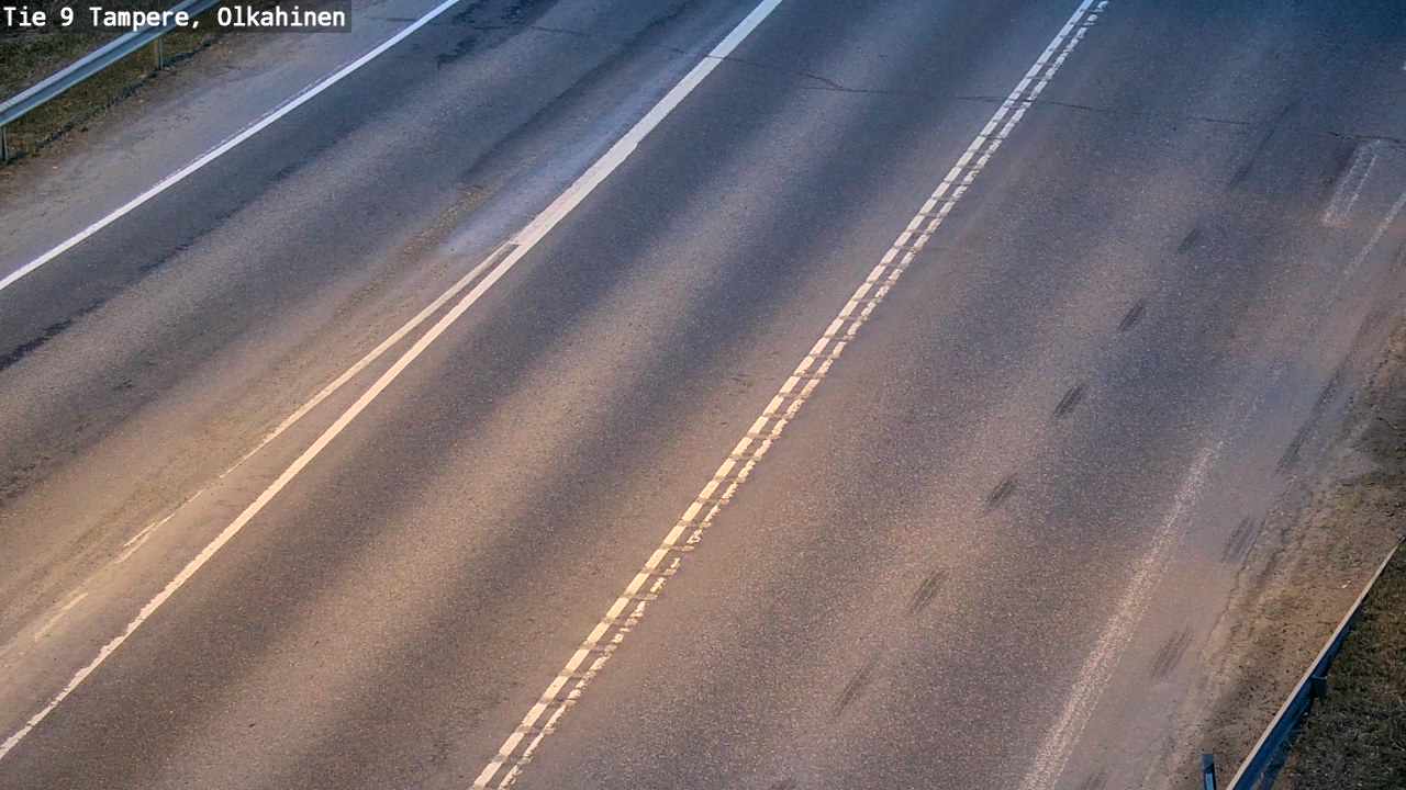 Weather Camera Image Väg 9 Tammerfors, Olkahinen, Tampere, Pirkanmaa