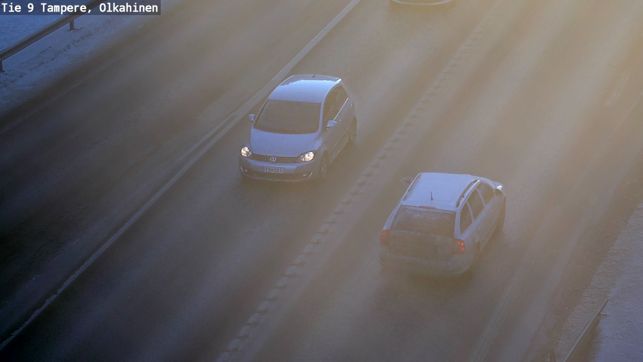 Weather Camera Image Road 9 Tampere, Olkahinen, Tampere, Pirkanmaa