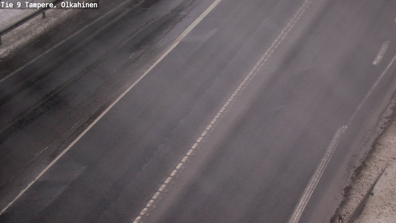 Weather Camera Image Väg 9 Tammerfors, Olkahinen, Tampere, Pirkanmaa