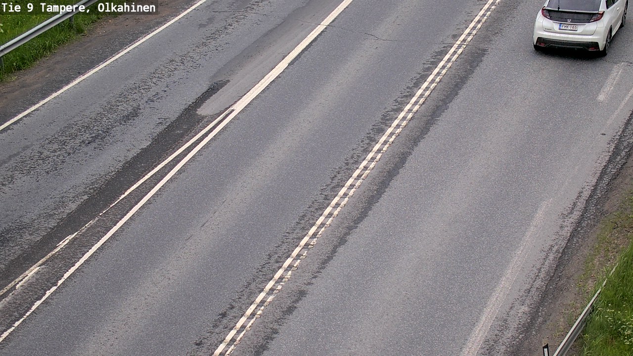 Weather Camera Image Road 9 Tampere, Olkahinen, Tampere, Pirkanmaa