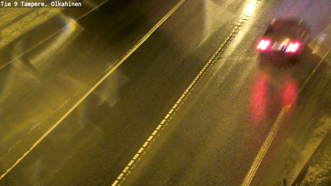 Weather Camera Image Väg 9 Tammerfors, Olkahinen, Tampere, Pirkanmaa