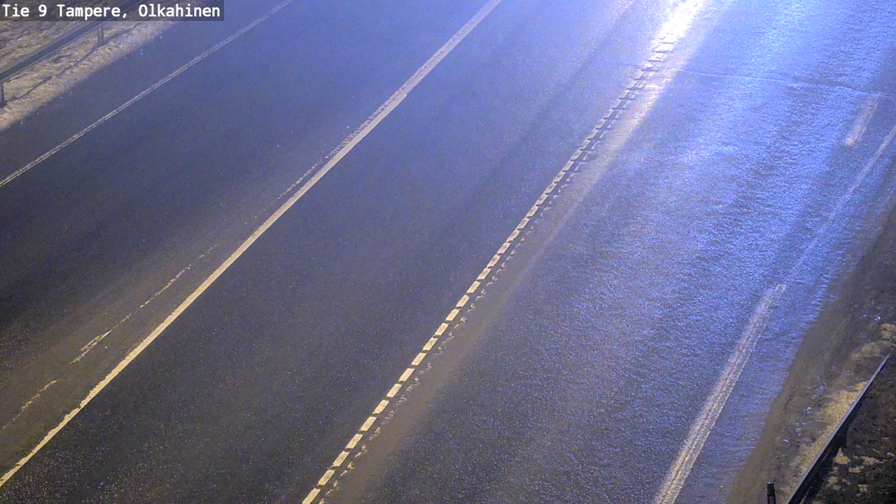 Weather Camera Image Väg 9 Tammerfors, Olkahinen, Tampere, Pirkanmaa