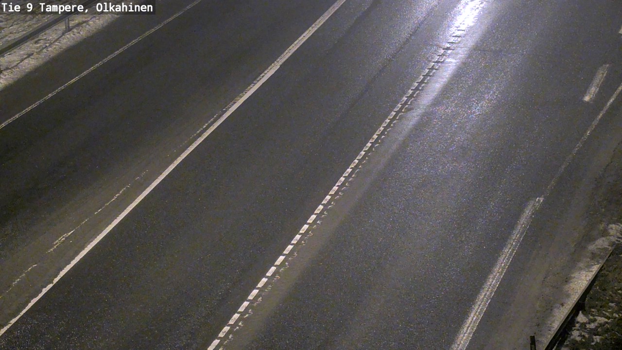 Weather Camera Image Väg 9 Tammerfors, Olkahinen, Tampere, Pirkanmaa
