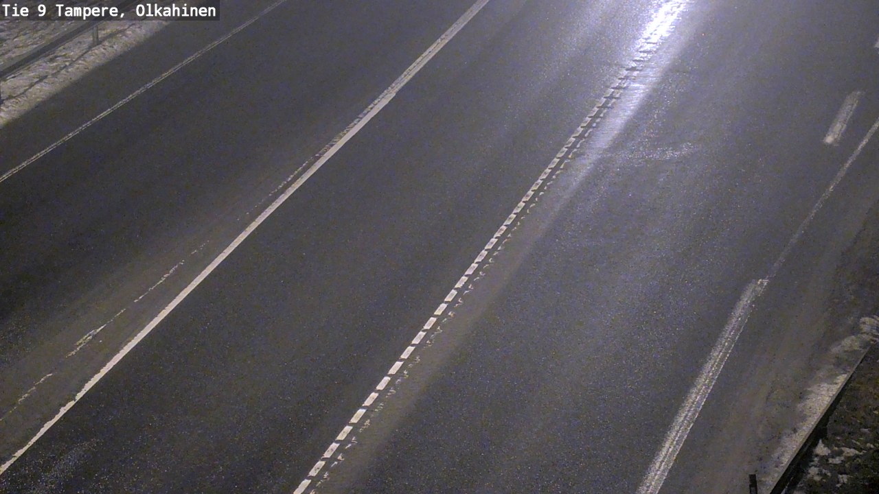Weather Camera Image Väg 9 Tammerfors, Olkahinen, Tampere, Pirkanmaa