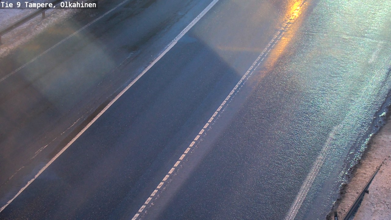 Weather Camera Image Väg 9 Tammerfors, Olkahinen, Tampere, Pirkanmaa