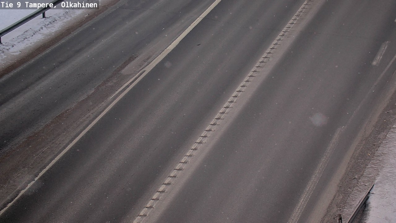 Weather Camera Image Road 9 Tampere, Olkahinen, Tampere, Pirkanmaa