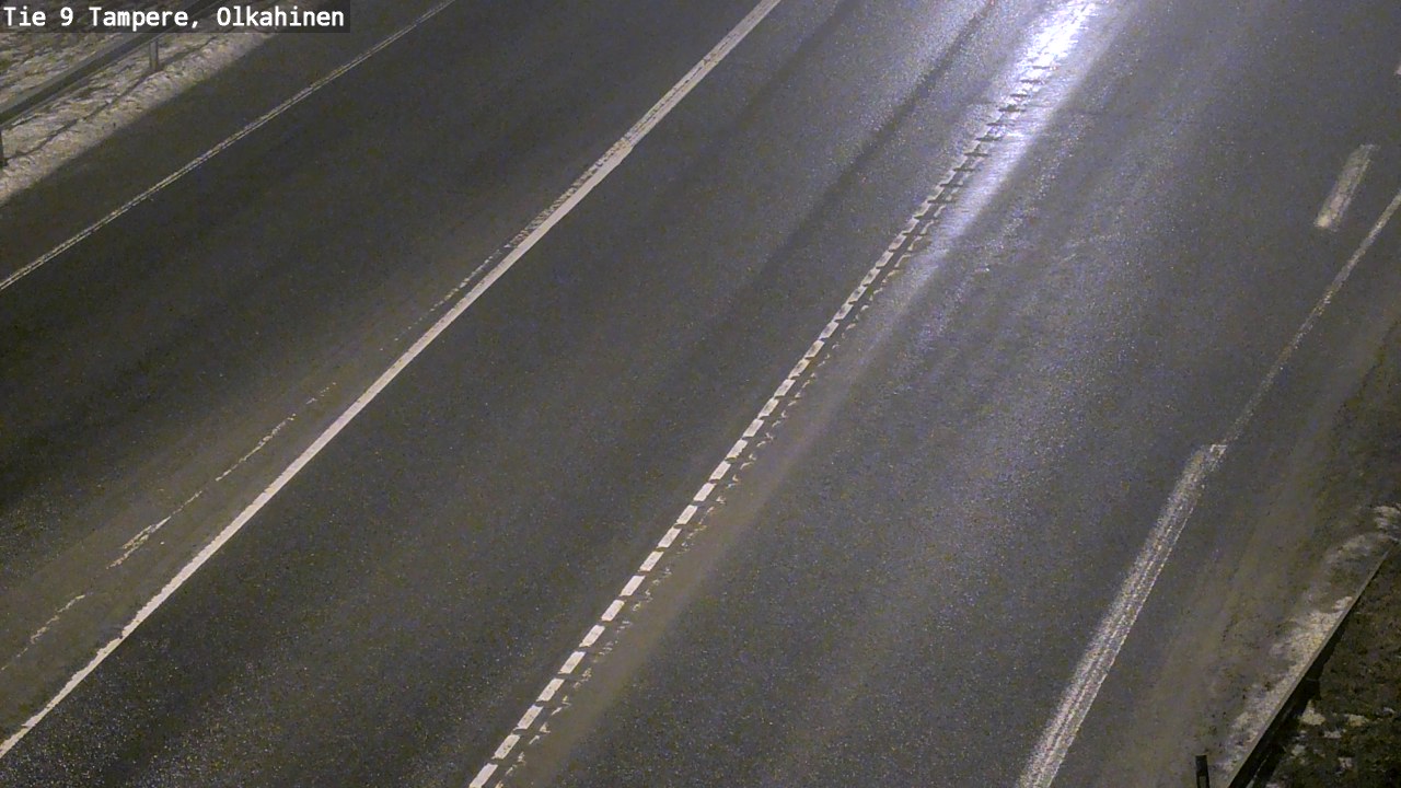 Weather Camera Image Väg 9 Tammerfors, Olkahinen, Tampere, Pirkanmaa