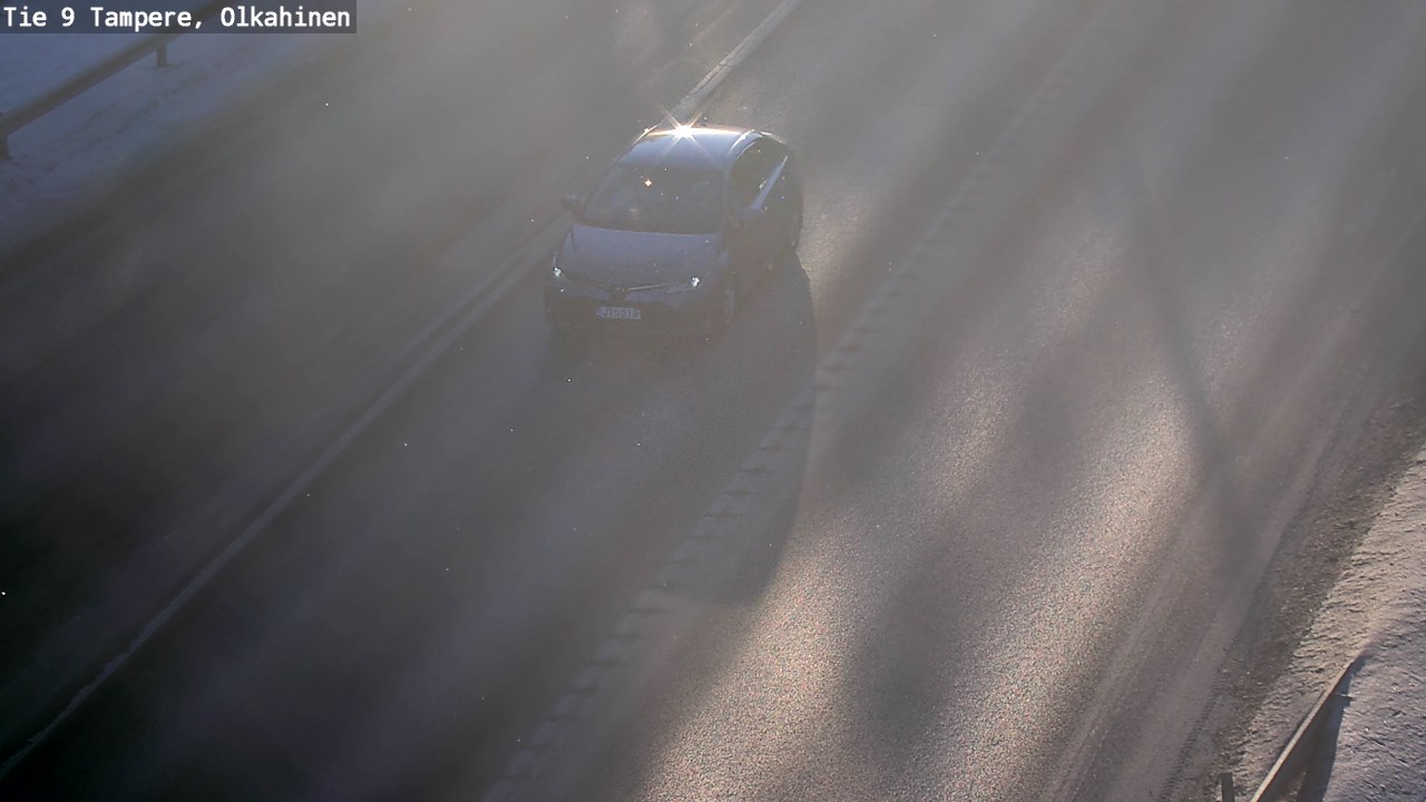 Weather Camera Image Road 9 Tampere, Olkahinen, Tampere, Pirkanmaa