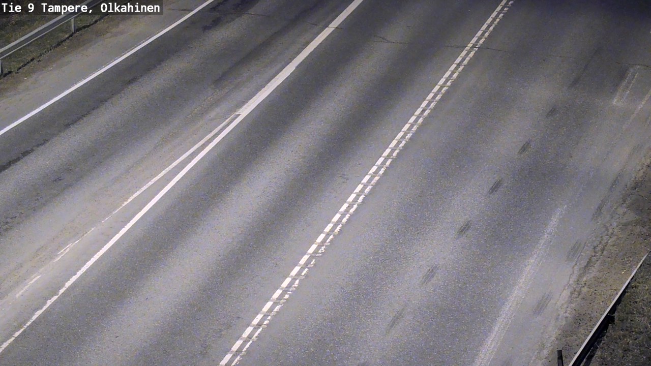 Weather Camera Image Väg 9 Tammerfors, Olkahinen, Tampere, Pirkanmaa