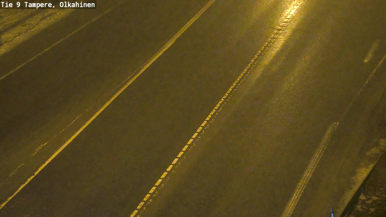 Weather Camera Image Väg 9 Tammerfors, Olkahinen, Tampere, Pirkanmaa