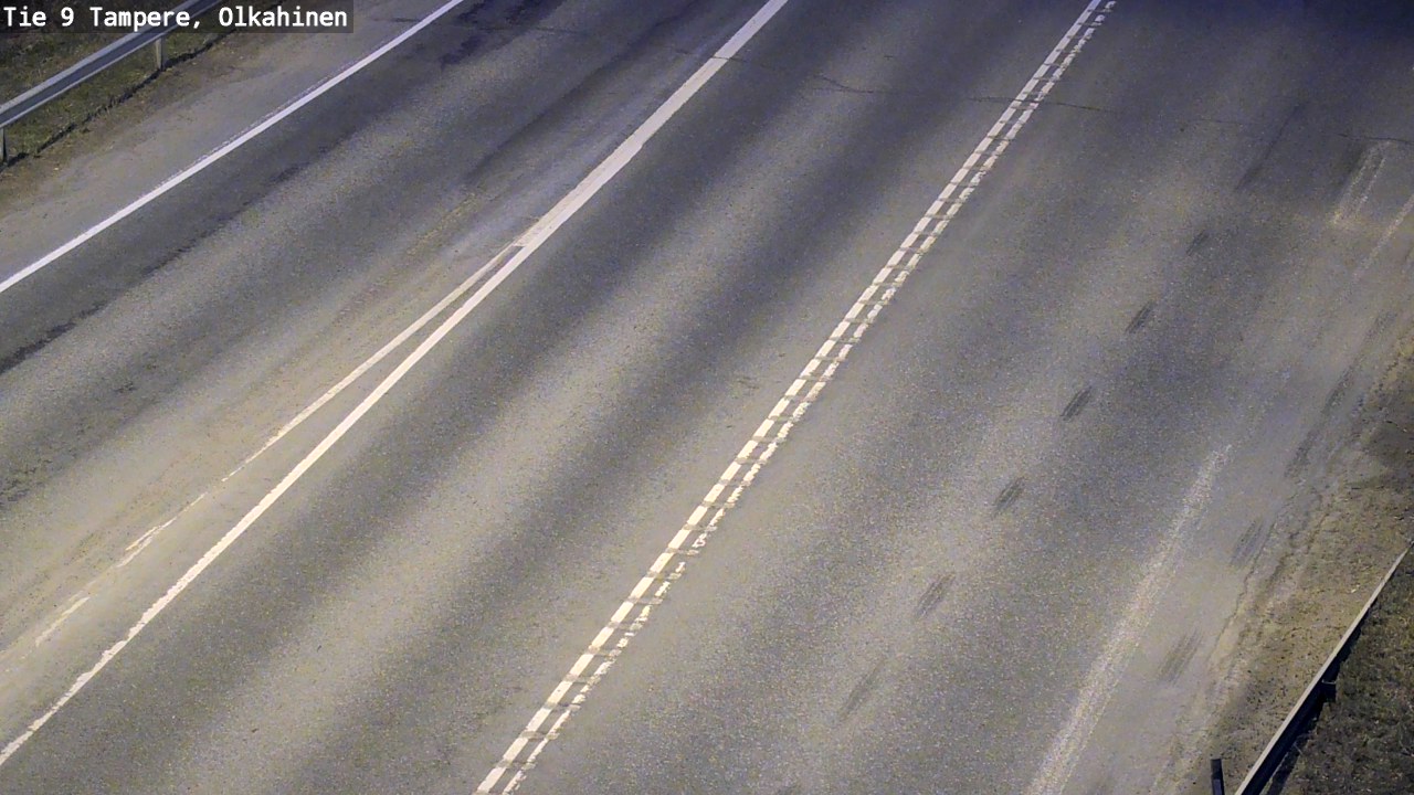 Weather Camera Image Väg 9 Tammerfors, Olkahinen, Tampere, Pirkanmaa