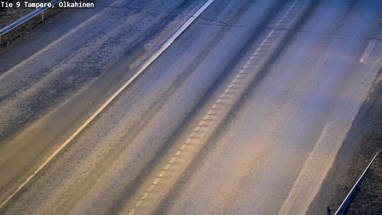 Weather Camera Image Väg 9 Tammerfors, Olkahinen, Tampere, Pirkanmaa