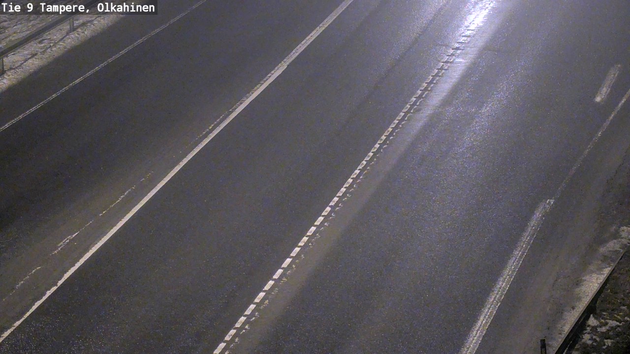 Weather Camera Image Väg 9 Tammerfors, Olkahinen, Tampere, Pirkanmaa