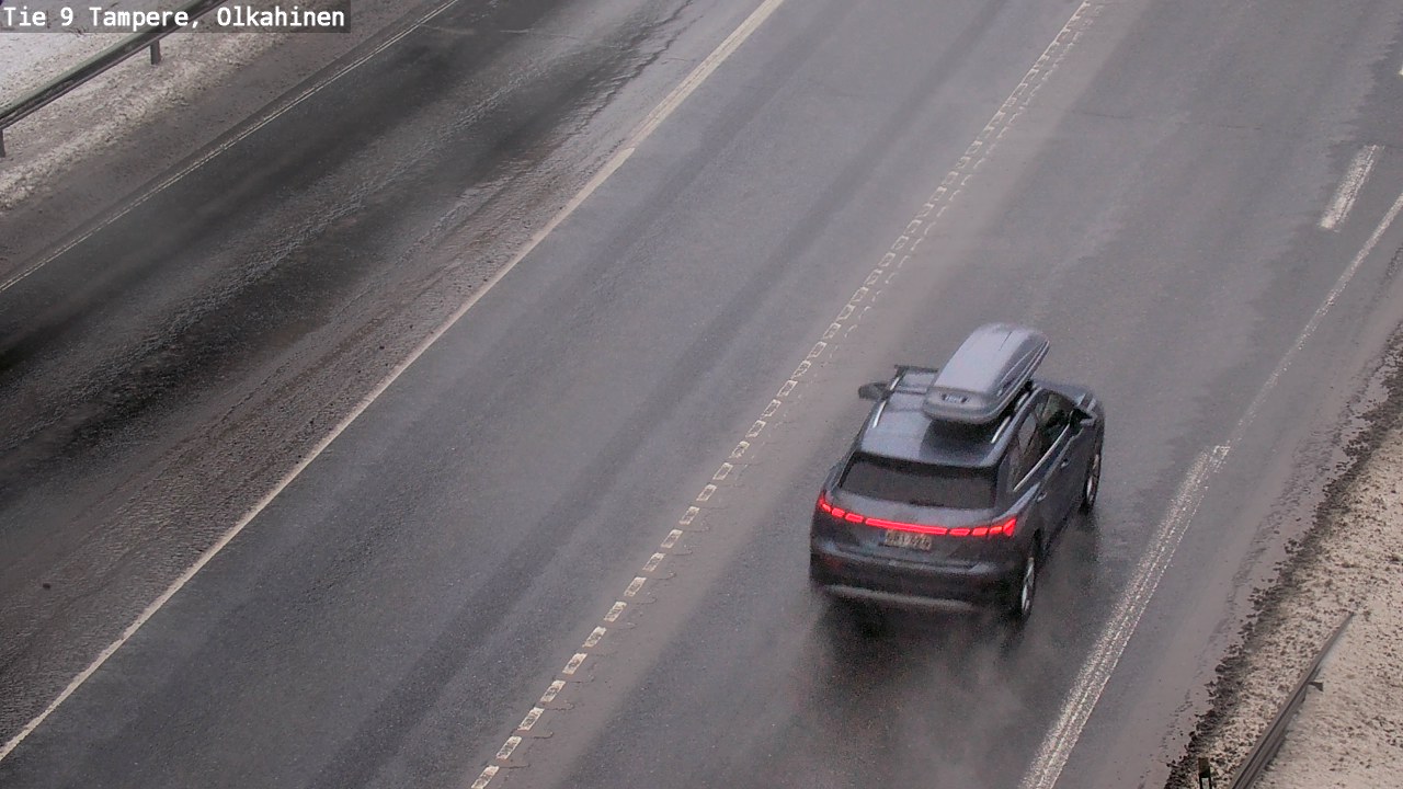 Weather Camera Image Väg 9 Tammerfors, Olkahinen, Tampere, Pirkanmaa