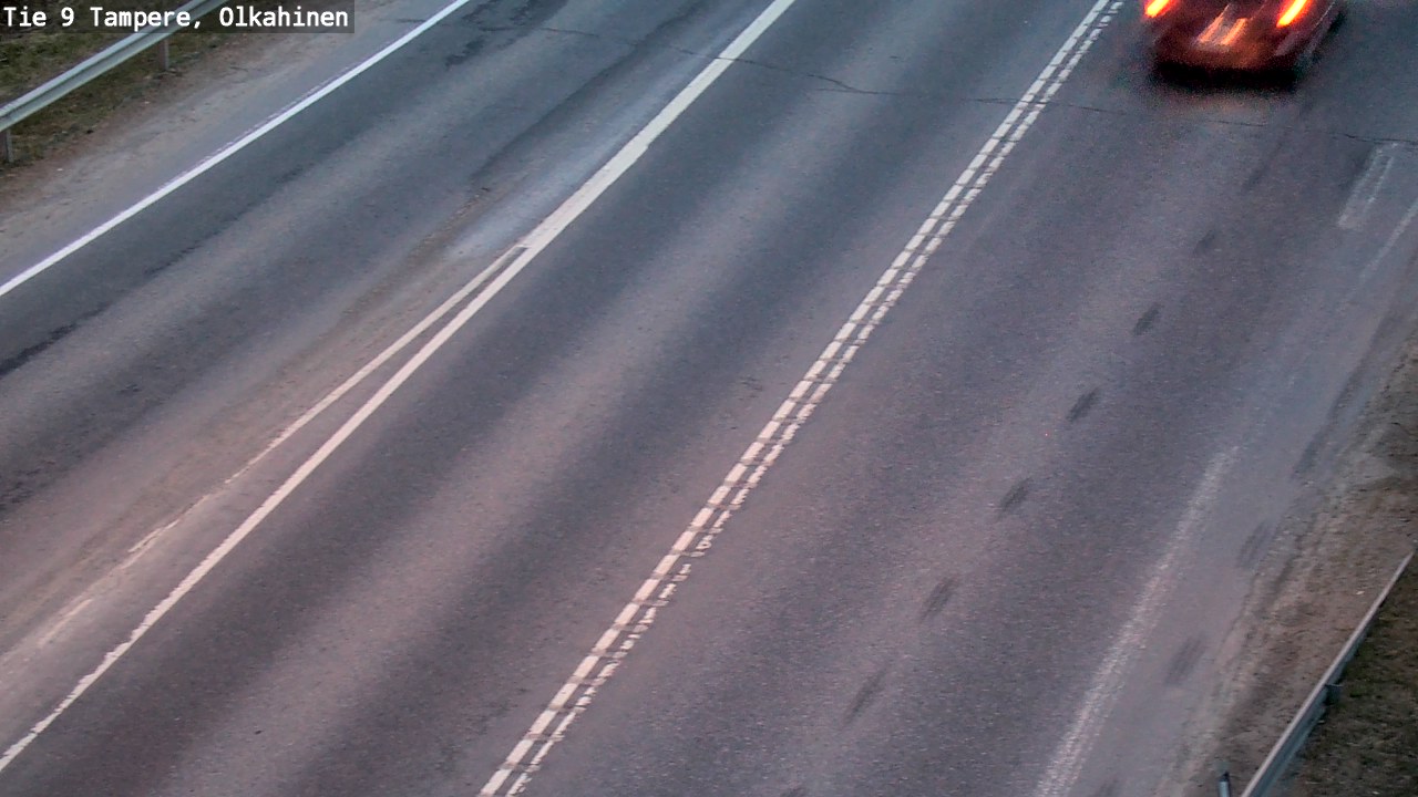 Weather Camera Image Väg 9 Tammerfors, Olkahinen, Tampere, Pirkanmaa