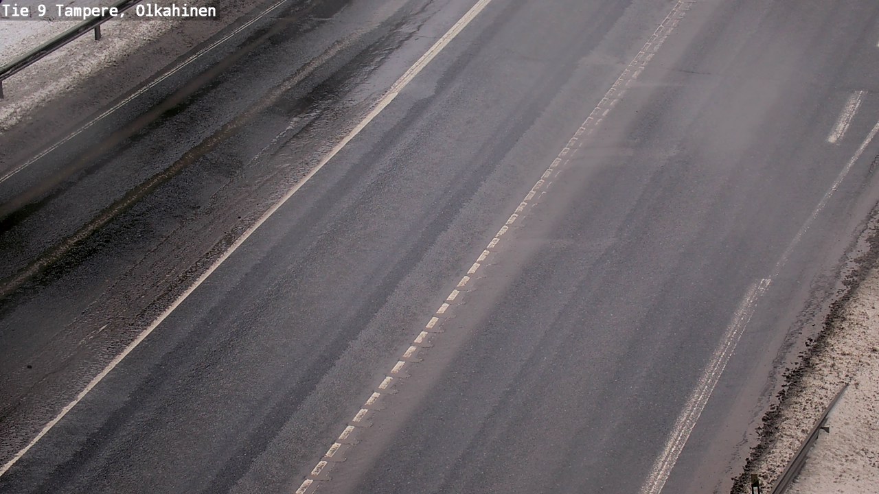 Weather Camera Image Väg 9 Tammerfors, Olkahinen, Tampere, Pirkanmaa