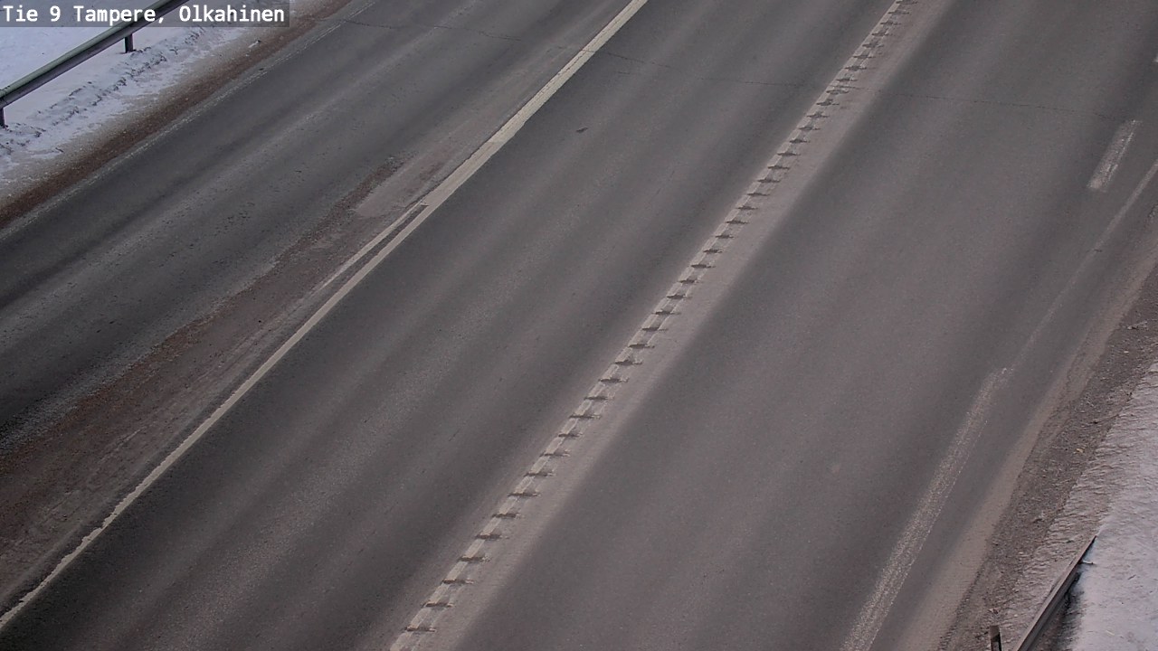 Weather Camera Image Road 9 Tampere, Olkahinen, Tampere, Pirkanmaa