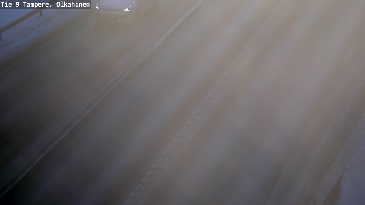 Weather Camera Image Road 9 Tampere, Olkahinen, Tampere, Pirkanmaa