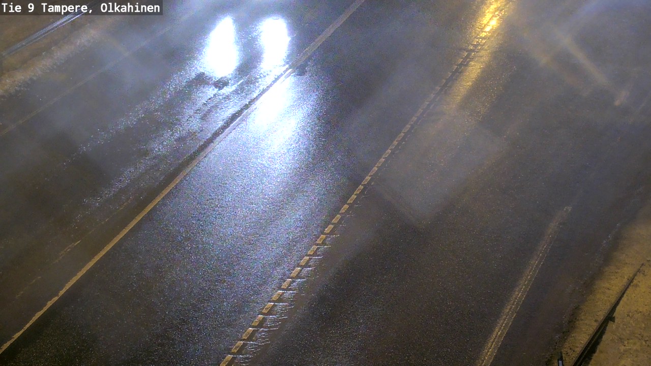 Weather Camera Image Väg 9 Tammerfors, Olkahinen, Tampere, Pirkanmaa