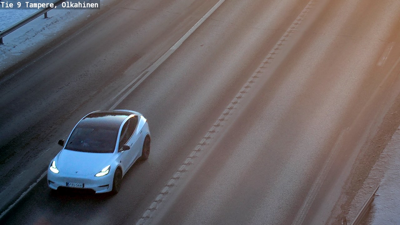 Weather Camera Image Road 9 Tampere, Olkahinen, Tampere, Pirkanmaa