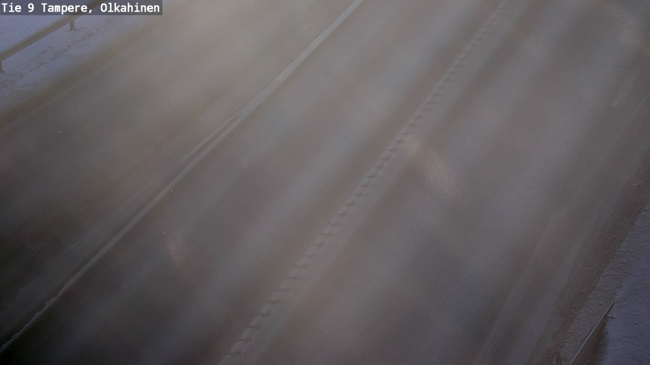 Weather Camera Image Road 9 Tampere, Olkahinen, Tampere, Pirkanmaa