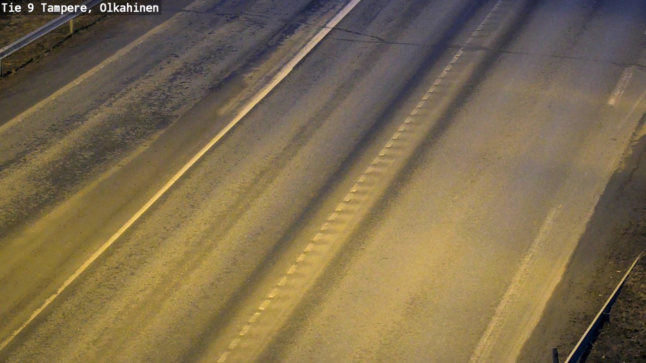 Weather Camera Image Väg 9 Tammerfors, Olkahinen, Tampere, Pirkanmaa