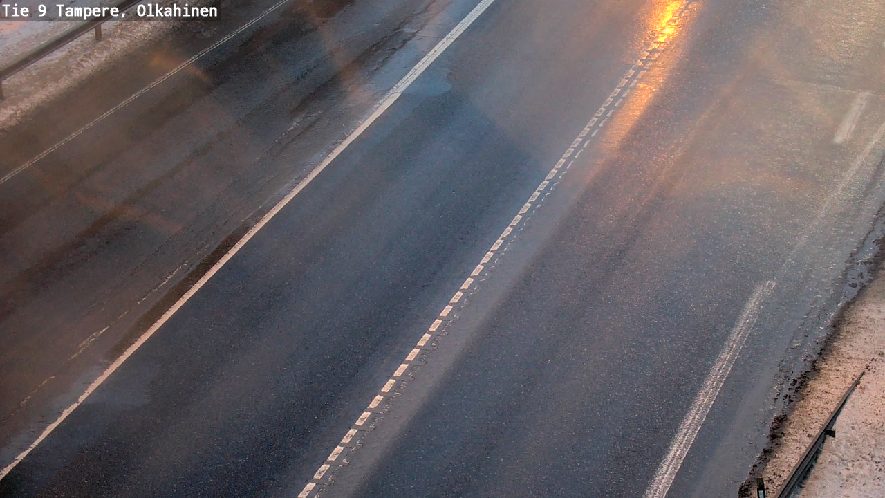 Weather Camera Image Väg 9 Tammerfors, Olkahinen, Tampere, Pirkanmaa