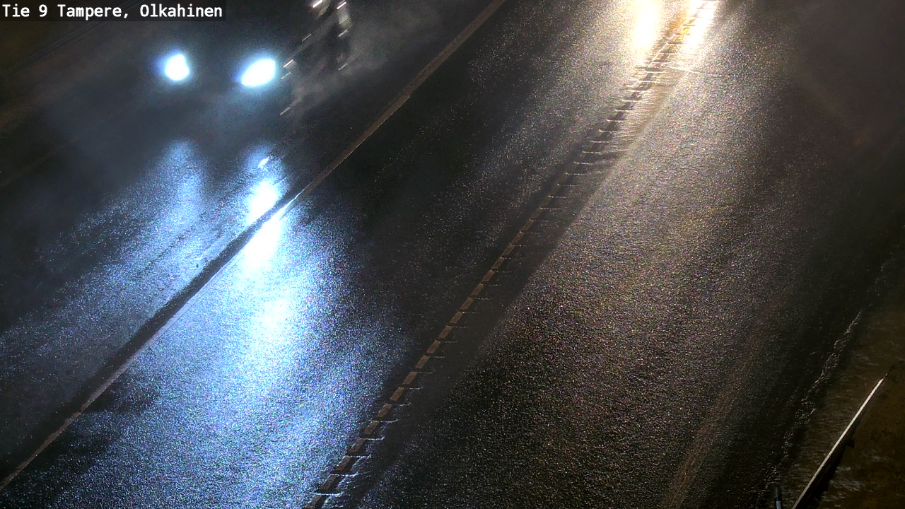 Weather Camera Image Väg 9 Tammerfors, Olkahinen, Tampere, Pirkanmaa