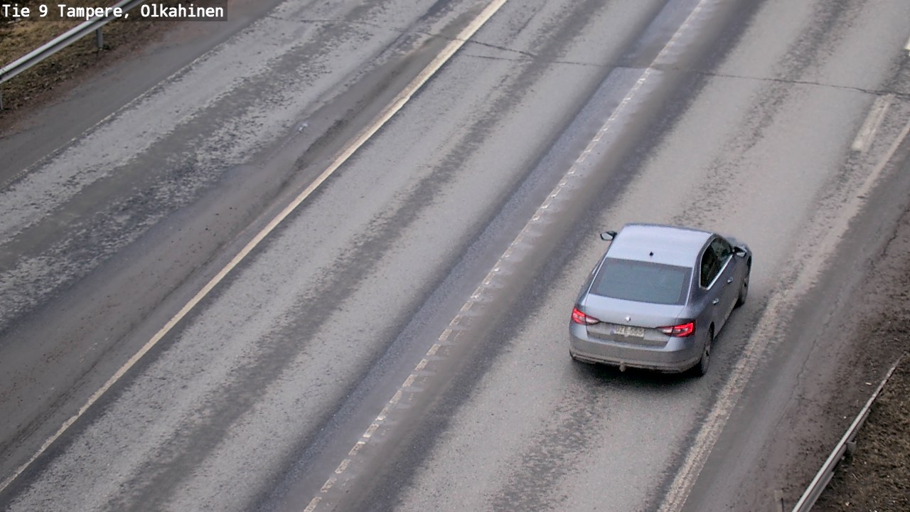 Weather Camera Image Väg 9 Tammerfors, Olkahinen, Tampere, Pirkanmaa