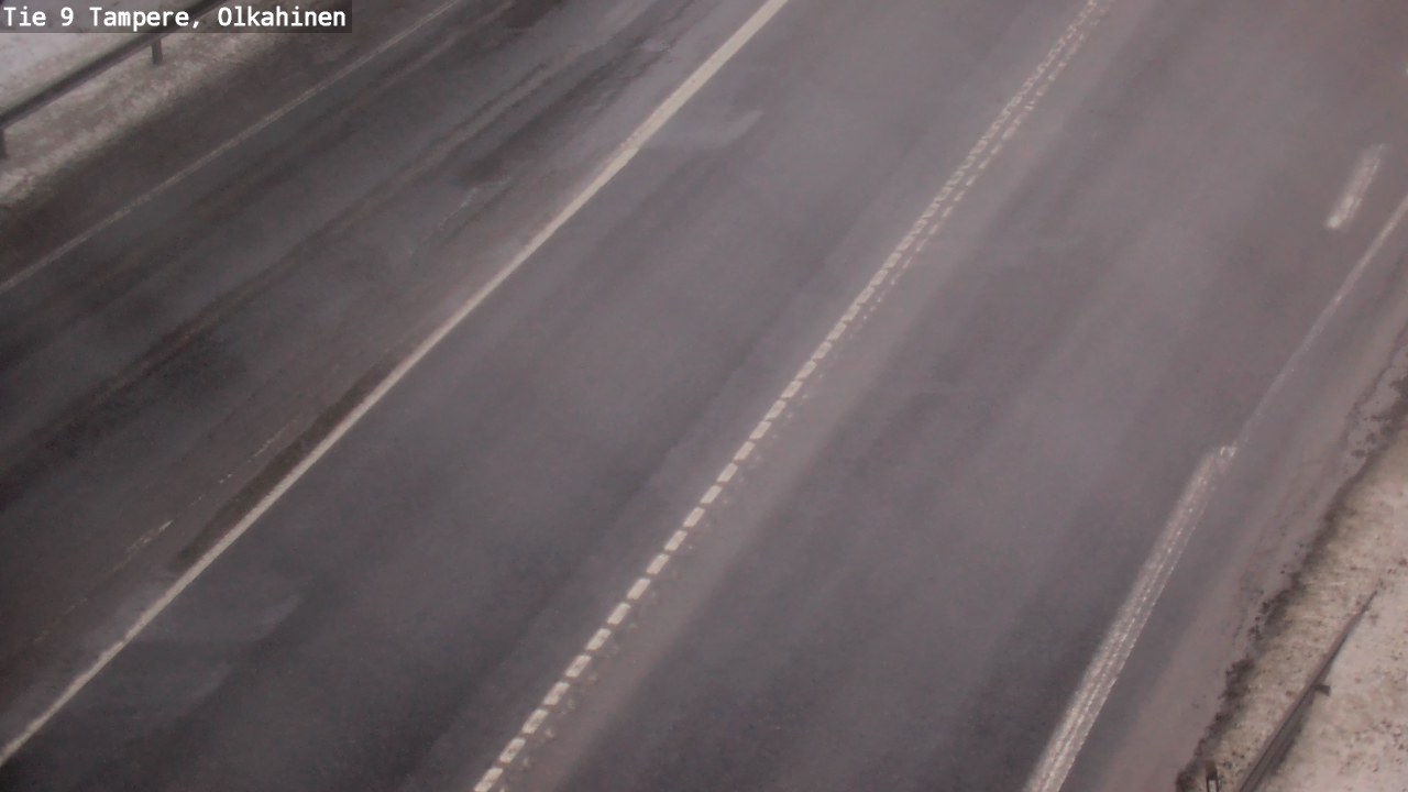 Weather Camera Image Väg 9 Tammerfors, Olkahinen, Tampere, Pirkanmaa